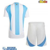 Argentina Replica Home Minikit Copa America 2024 Short Sleeve (+ pants)